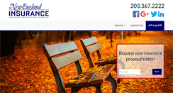 Desktop Screenshot of newenglandinsurance.com